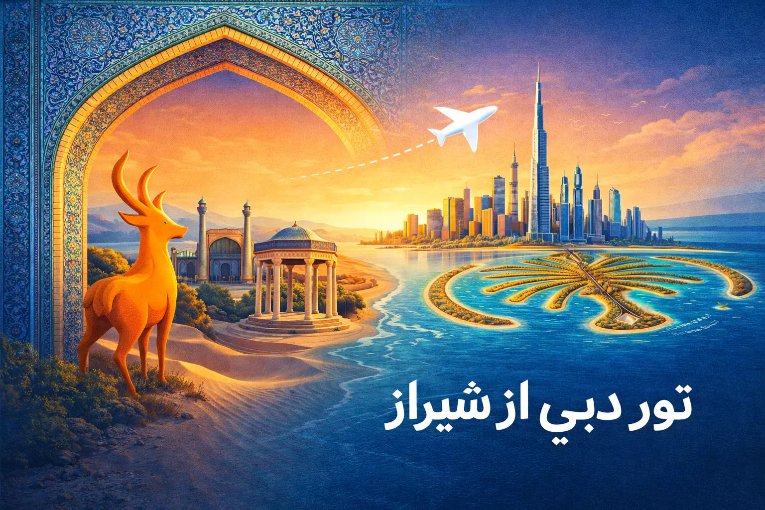 تور دبی  4 شب از شیراز